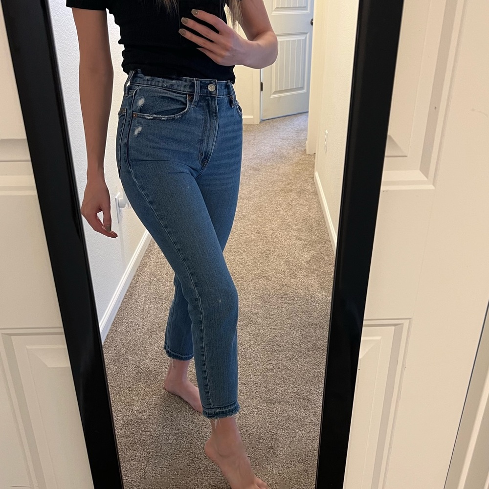 Abercrombie & Fitch Jeans - High Rise Ankle Straight